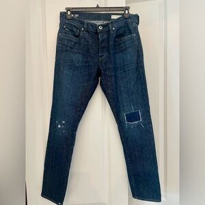 G-Star 3301 Dark Blue Slim Fit Stretch Jeans